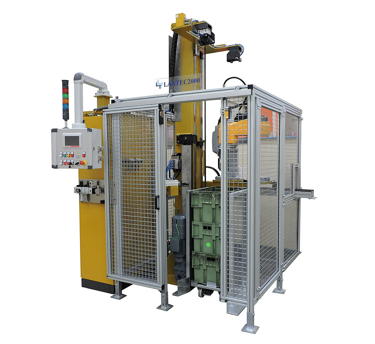 Robotic rotor unwinding machine