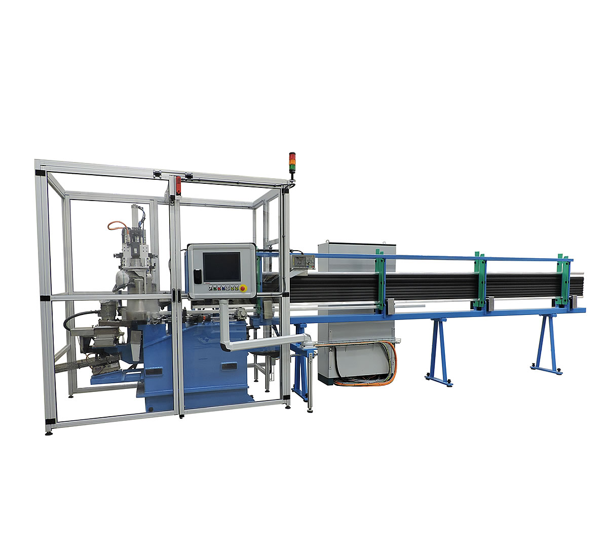 Machine de coupe et d’usinage de manches